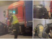 Sudar automobila i kamiona u tunelu Brančić izazvao zastoj na autoputu Miloš Veliki