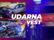 Sudar automobila i zaštitne ograde na Obrenovačkom putu, teško povređen muškarac