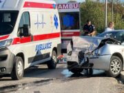 Saobraćajni policajac povređen u sudaru na raskrsnici u Kraljevu