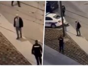 Uhapšen muškarac zbog oštećenja policijskih vozila na Savskom vencu, povređen policajac