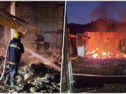 Požar u Pančevu, preminuo muškarac, povređena devojčica (5)