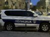 Pokušaj obijanja kladionice u Sremskoj Mitrovici, policija na terenu