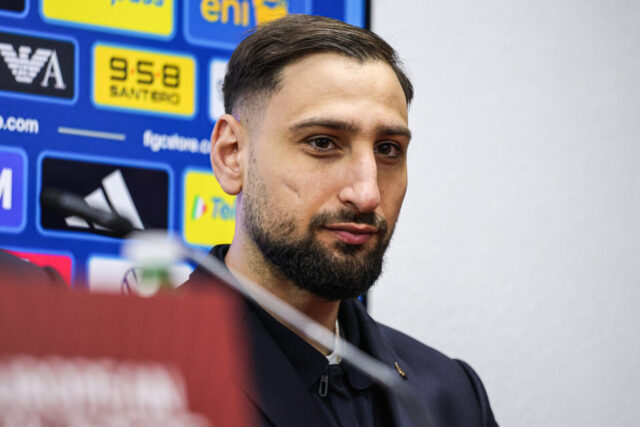 A press conference was held at the Bilino polje stadium press center by the Italian national football team coach Gennaro Gattuso and captain Gianluigi Donnarumma on the eve of the World Cup play-off finals match