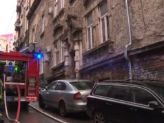 Požar u restoranu u centru Beograda, evakuisani građani iz parka