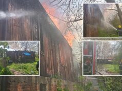 Požar u Rovinjskoj ulici kod Plavog mosta, dvojici muškaraca ukazana pomoć