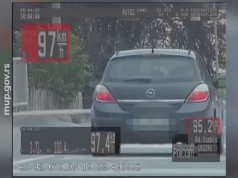 Vozač u Požegi vozio 97 km/h kroz školsku zonu, podneta prijava