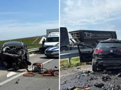Sudar dva automobila na autoputu kod Rume, poginule četiri osobe