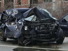 Automobil sleteo s puta u Crvenki, vozilo teško oštećeno