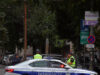 SAOBRAĆAJNA POLICIJA U AKCIJI: Za tri sata otkrivena 44 prekršaja vozača dvotočkaša, neki ugrožavali pešake na trotoaru In front of Dorcol square, where the "Mirdita, good day" festival is supposed to start tonight, a group of young men have gathered and are preventing the crowd from entering this area with Serbian flags, and the police have blocked the access street with their cars. Ispred Dorcol placa, gde veceras treba da pocne festival "Mirdita, dobar dan", okupila se grupa mladica koji sprecavaju ulazak u ovaj prostor i masu srpskim zastavama, a policija je kolima blokirala prilaznu ulicu.