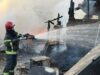 Požar zahvatio tri barake na Čukarici, na terenu 18 vatrogasaca