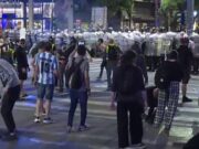 Uhapšene dve osobe zbog nereda tokom protesta u Beogradu