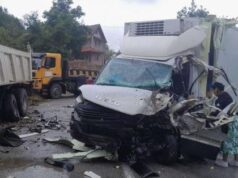 Sudar kombija i kamiona kod Valjeva, vozač zadobio povrede
