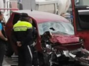 Sudar kamiona i kombija kod Lajkovca, dve osobe povređene