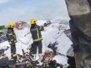 STRAVIČNA NESREĆA NA AUTO-PUTU KOD ŠIMANOVACA: U sudaru dva šlepera ima povređenih!