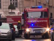Požar u stanu na Zvezdari u Beogradu, povređene dve osobe