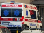 Sudar kombija i traktora na putu Mokrin-Kikinda, povređene dve osobe