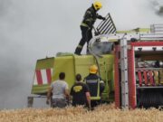Požar u ataru sela Draževac kod Aleksinca, povređenih nema