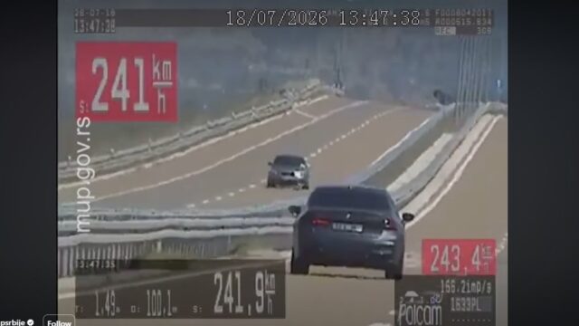 nasilnicka-voznja Nasilnička vožnja na autoputu kod Pirota, vozač isključen iz saobraćaja – nasilnička vožnja kod Pirota