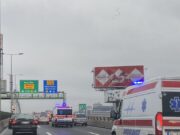 Saobraćajna nesreća kod kružnog toka na Ušću, jedna osoba teško povređena Saobraćajna nesreća kod kružnog toka na Ušću, jedna osoba teško povređena