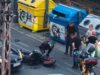 Sudar automobila i motocikla u Ulici Neznanog junaka, saobraćaj usporen Sudar automobila i motocikla u Ulici Neznanog junaka, saobraćaj usporen
