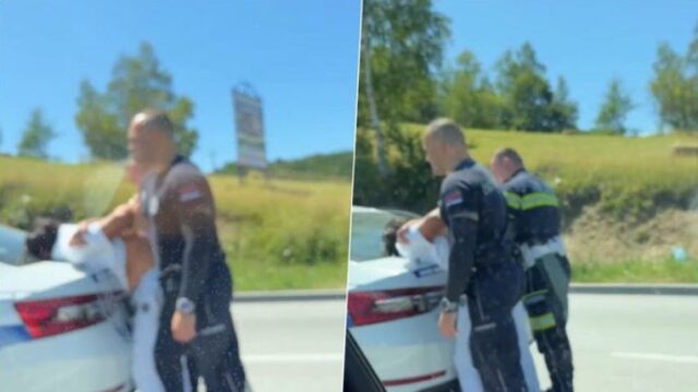 Policijska akcija na Zlatiboru, uhapšen muškarac na magistrali ka Užicu