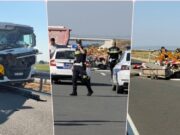 JEZIVE SLIKE! Sudar kamiona i radnog vozila na putu Šabac–Loznica, poginula dva radnika Sudar kamiona i radnog vozila na putu Šabac–Loznica, poginula dva radnika – sudar na putu Šabac–Loznica