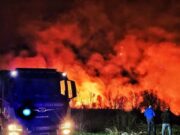 Požar na deponiji kod Sremske Mitrovice pod kontrolom, kvalitet vazduha pogoršan Požar na deponiji kod Sremske Mitrovice pod kontrolom, kvalitet vazduha pogoršan