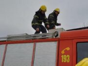 Veliki požar kod Bovanskog jezera, izgorele tri vikendice i deo šume Veliki požar kod Bovanskog jezera, izgorele tri vikendice i deo šume