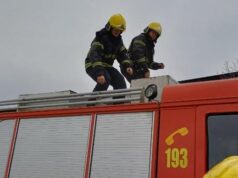 Veliki požar kod Bovanskog jezera, izgorele tri vikendice i deo šume Veliki požar kod Bovanskog jezera, izgorele tri vikendice i deo šume