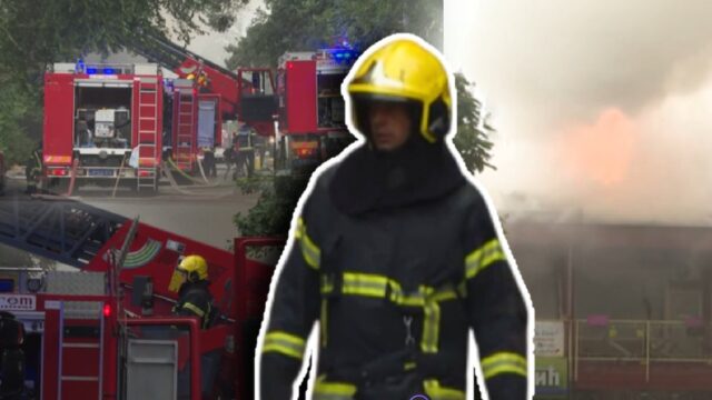 pozar-na-novom Požar na Novom Beogradu, gust dim iznad Gandijeve i Bežanijske kose