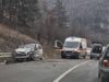 Teška saobraćajna nesreća na putu Novi Sad–Zrenjanin, automobil potpuno uništen Teška saobraćajna nesreća na putu Novi Sad–Zrenjanin, automobil potpuno uništen