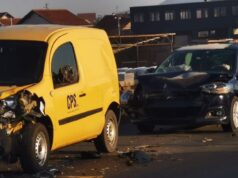 Lančani sudar kod naplatne rampe na autoputu ka Nišu, saobraćaj usporen Lančani sudar kod naplatne rampe na autoputu ka Nišu, saobraćaj usporen