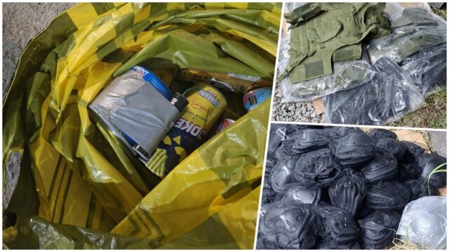 policija-pronasla Policija pronašla arsenal za ulične borbe u Novom Sadu, uhapšen muškarac