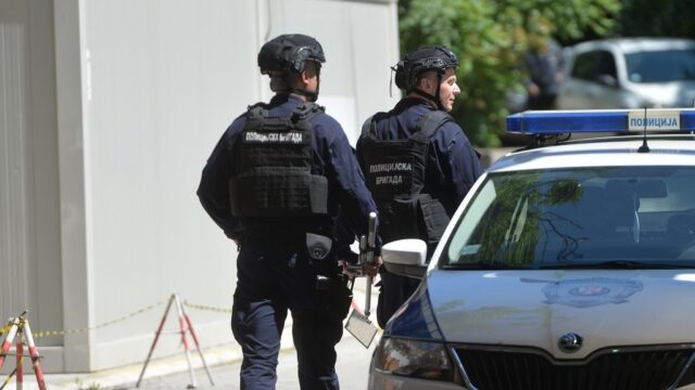 Dojave o bombama u objektima RTS-a u Beogradu, policija na terenu